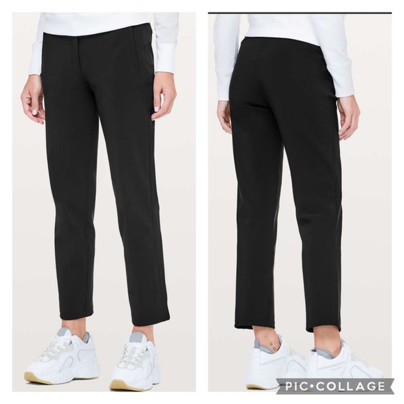 lululemon athletica Pants - Lululemon Black On The Move Trousers